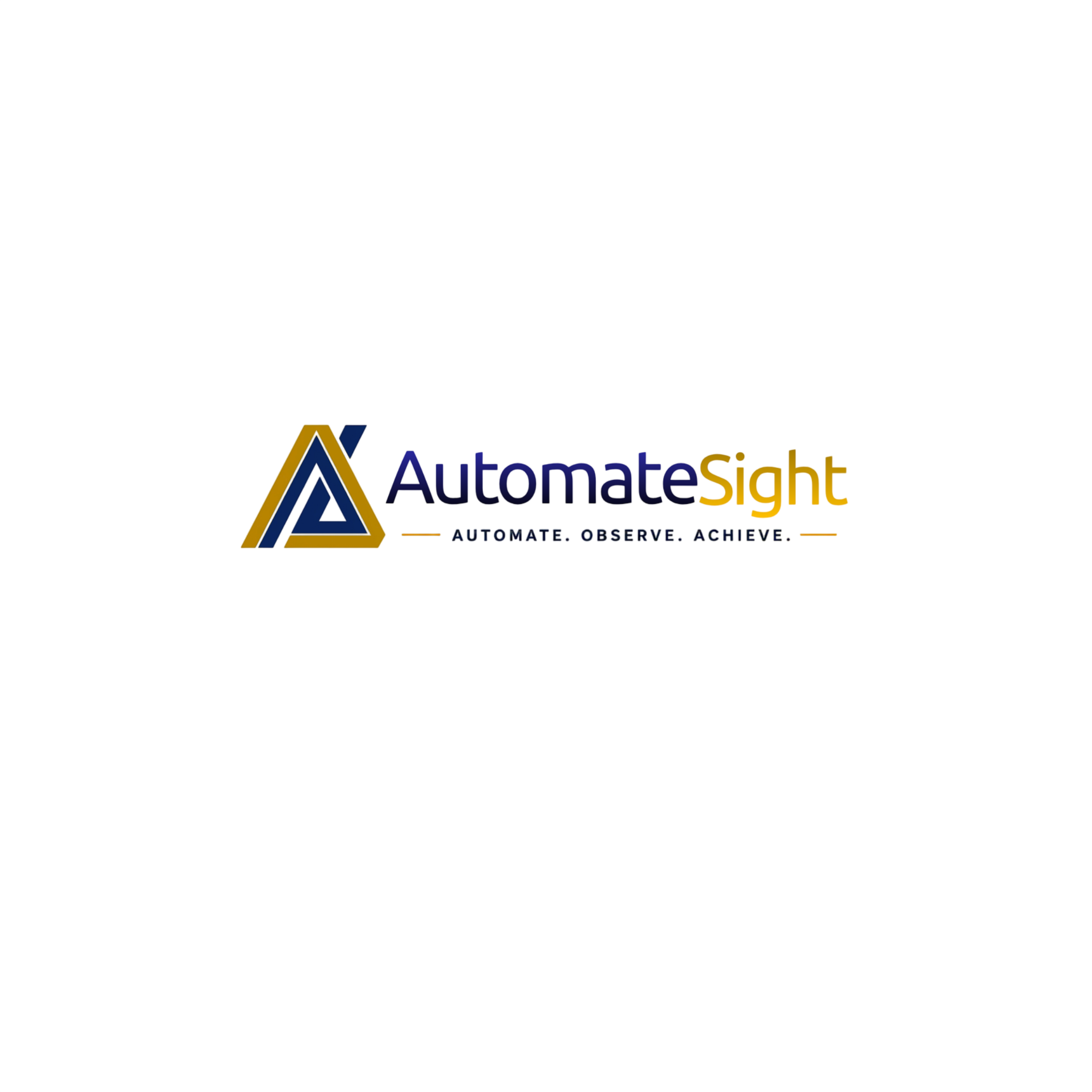AutomateSight — Automate. Observe. Achieve.